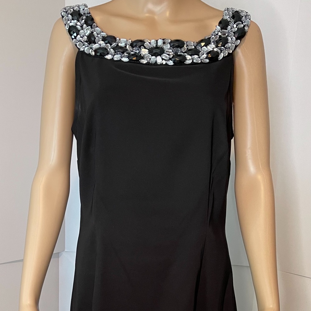 Connected Apparel Black Dress, 14